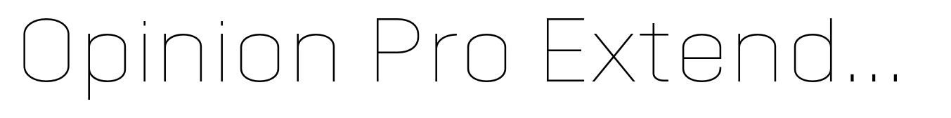 Opinion Pro Extended Thin
